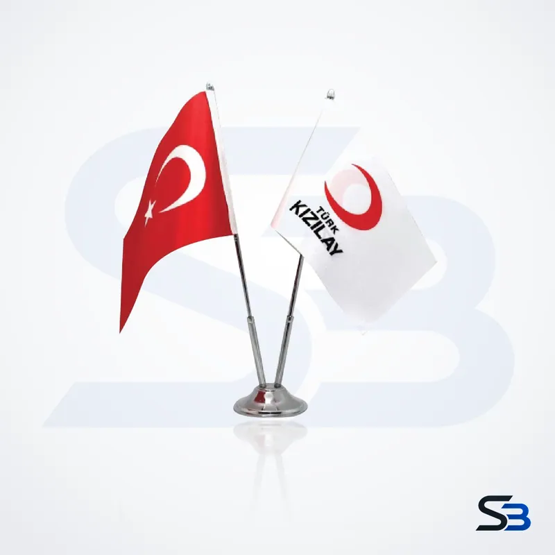 Promosyon İkili Masa Bayrağı – SBM-B120